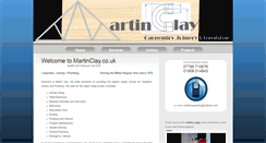 Desktop Screenshot of martinclay.co.uk