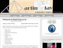 Tablet Screenshot of martinclay.co.uk